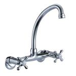 Wallmount Cross Handle Faucet